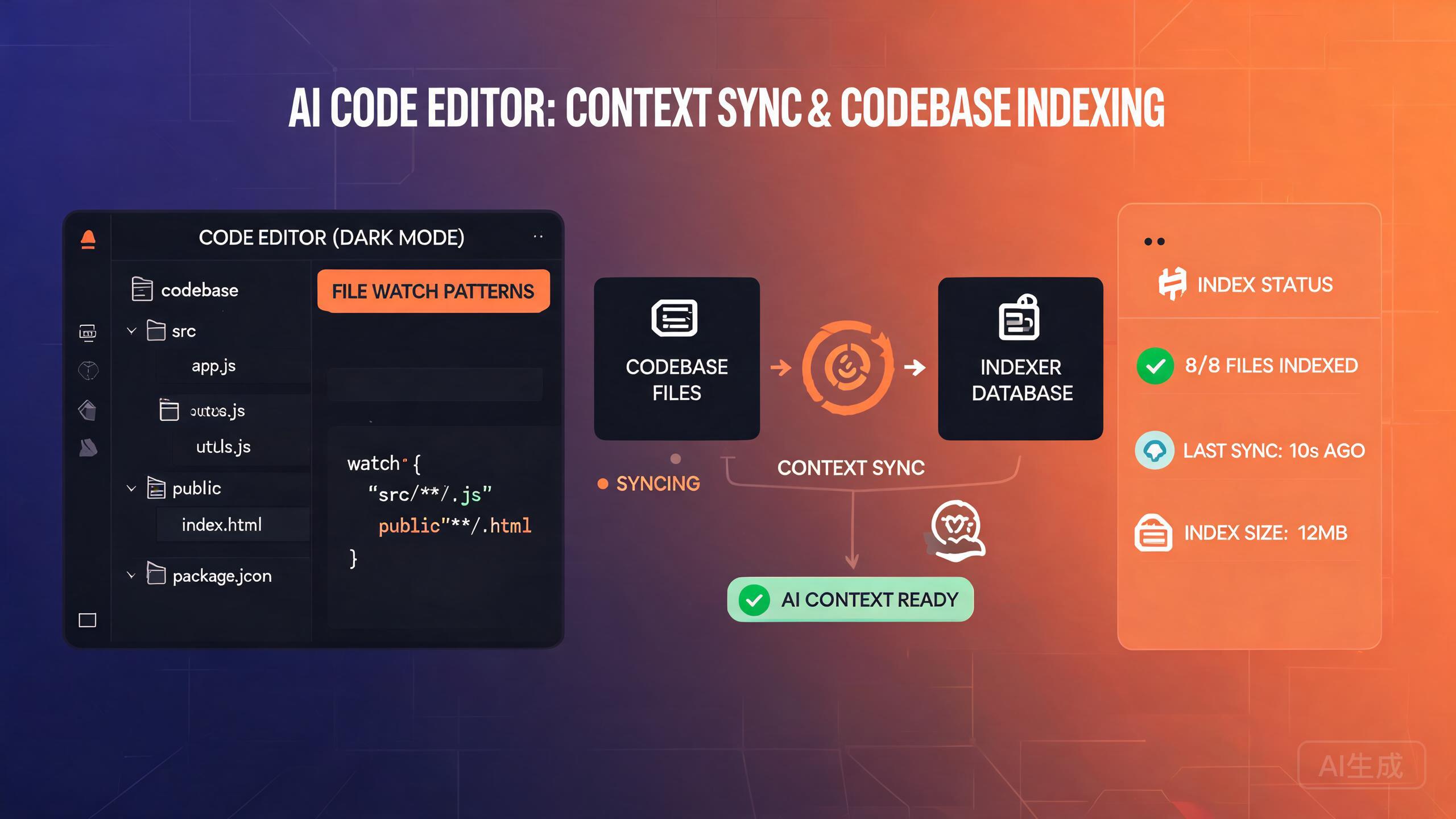 دليل Cursor Context Sync