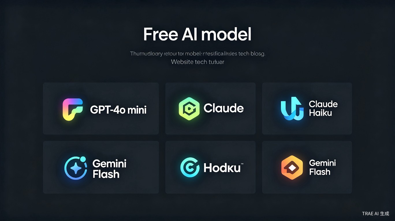 Free AI models available in Cursor
