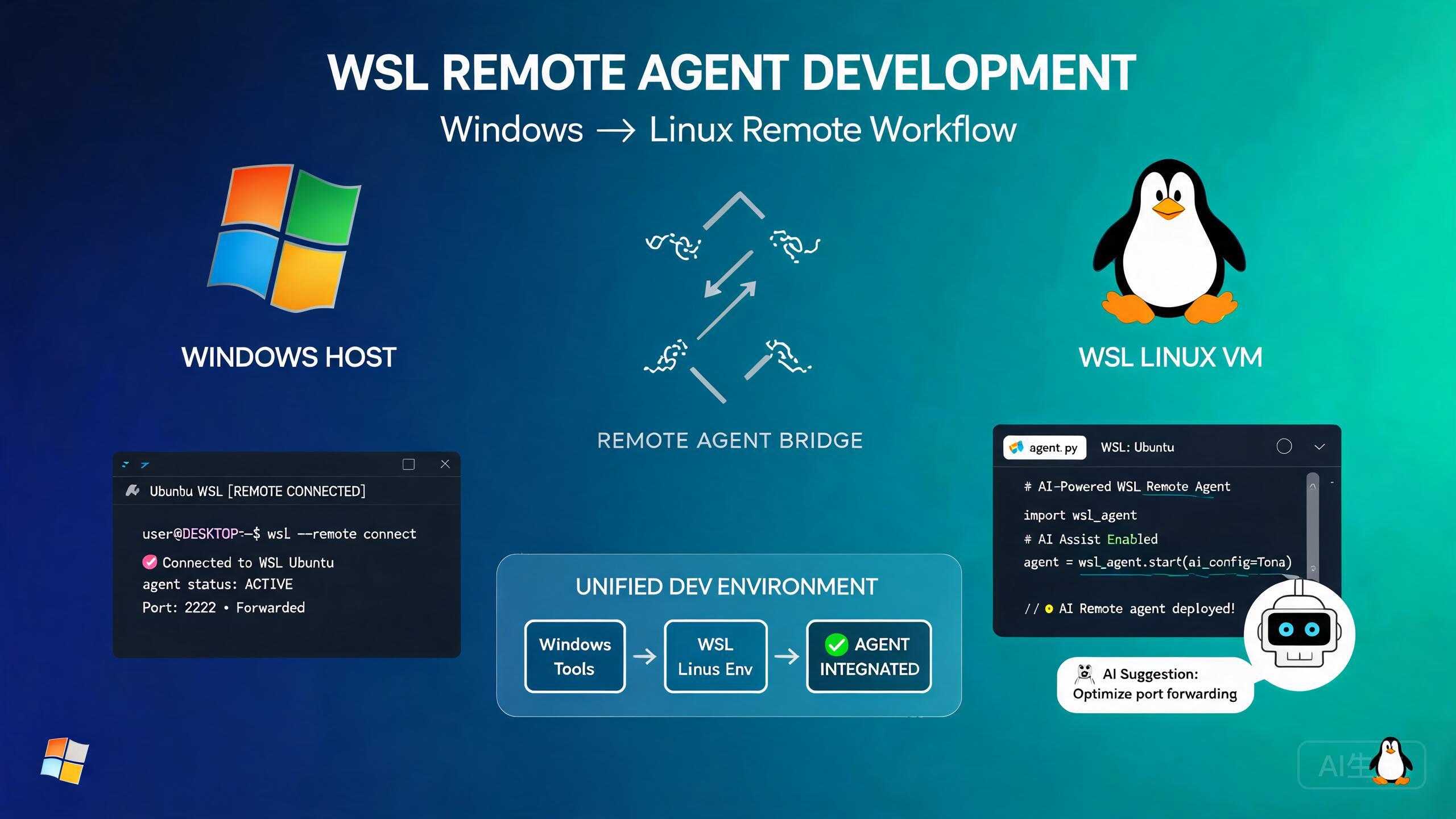 Cursor WSL 원격 에이전트 가이드