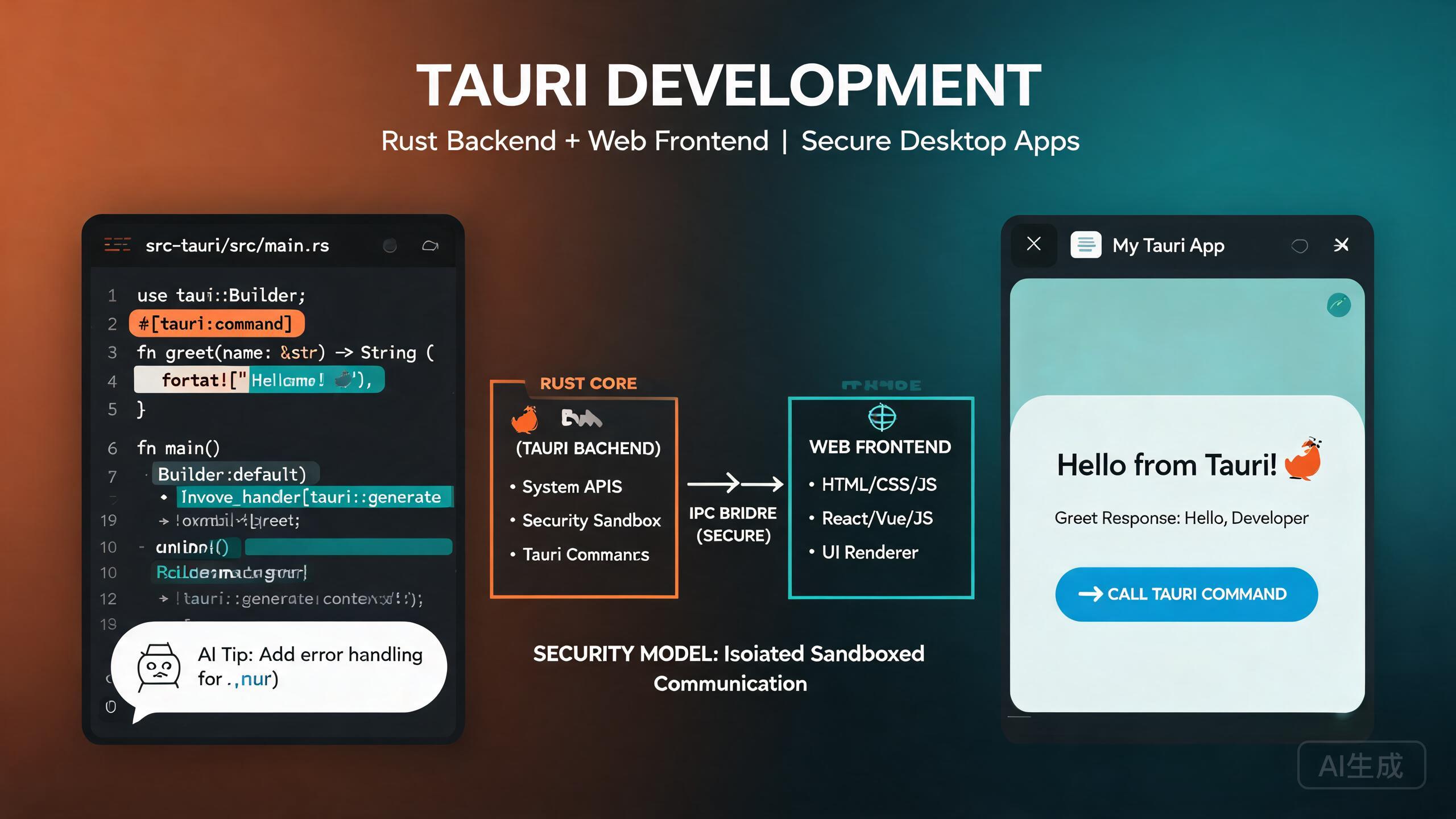 Desenvolvimento de Aplicativos Desktop Tauri no Cursor