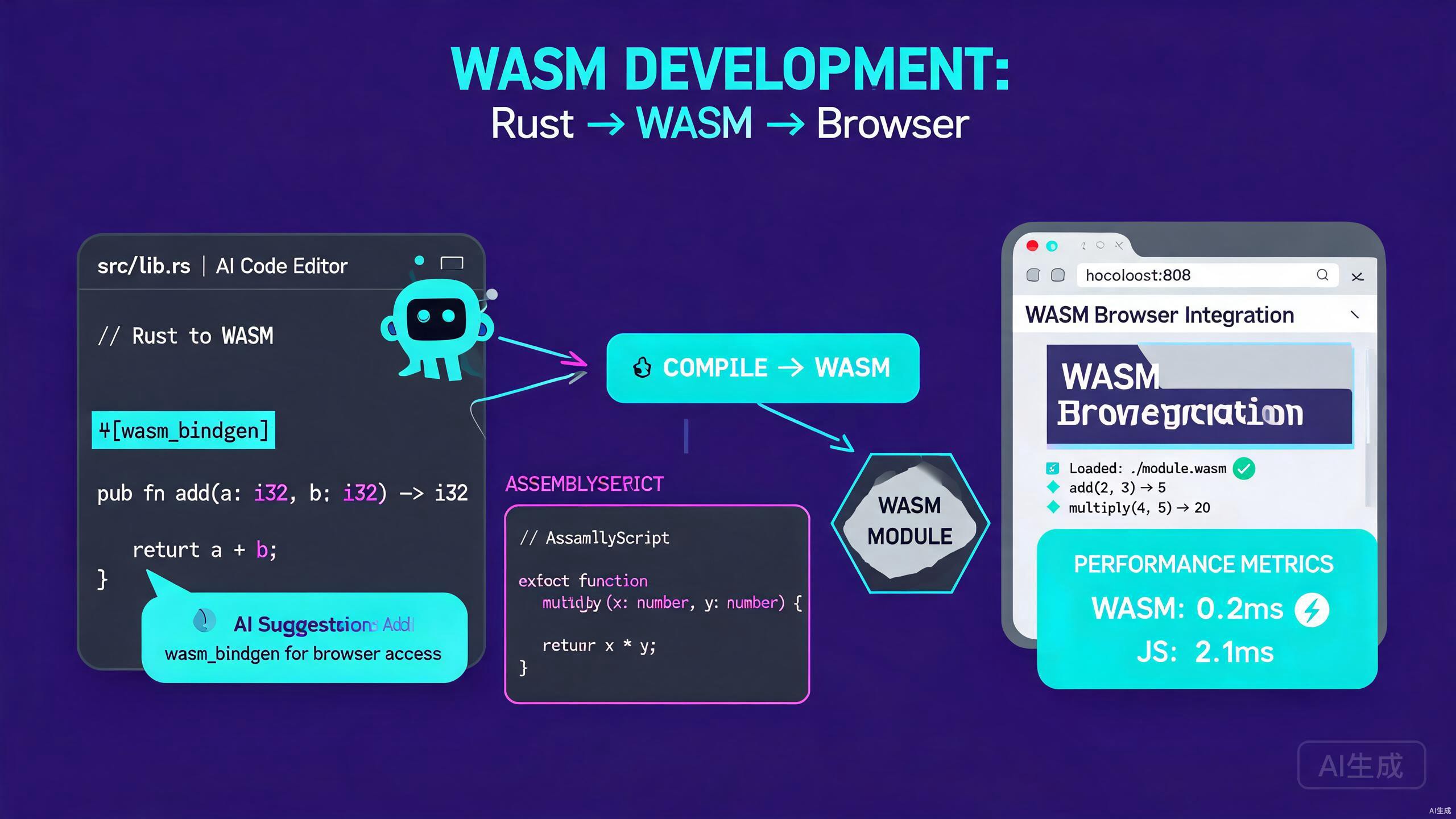Desenvolvimento WebAssembly no Cursor